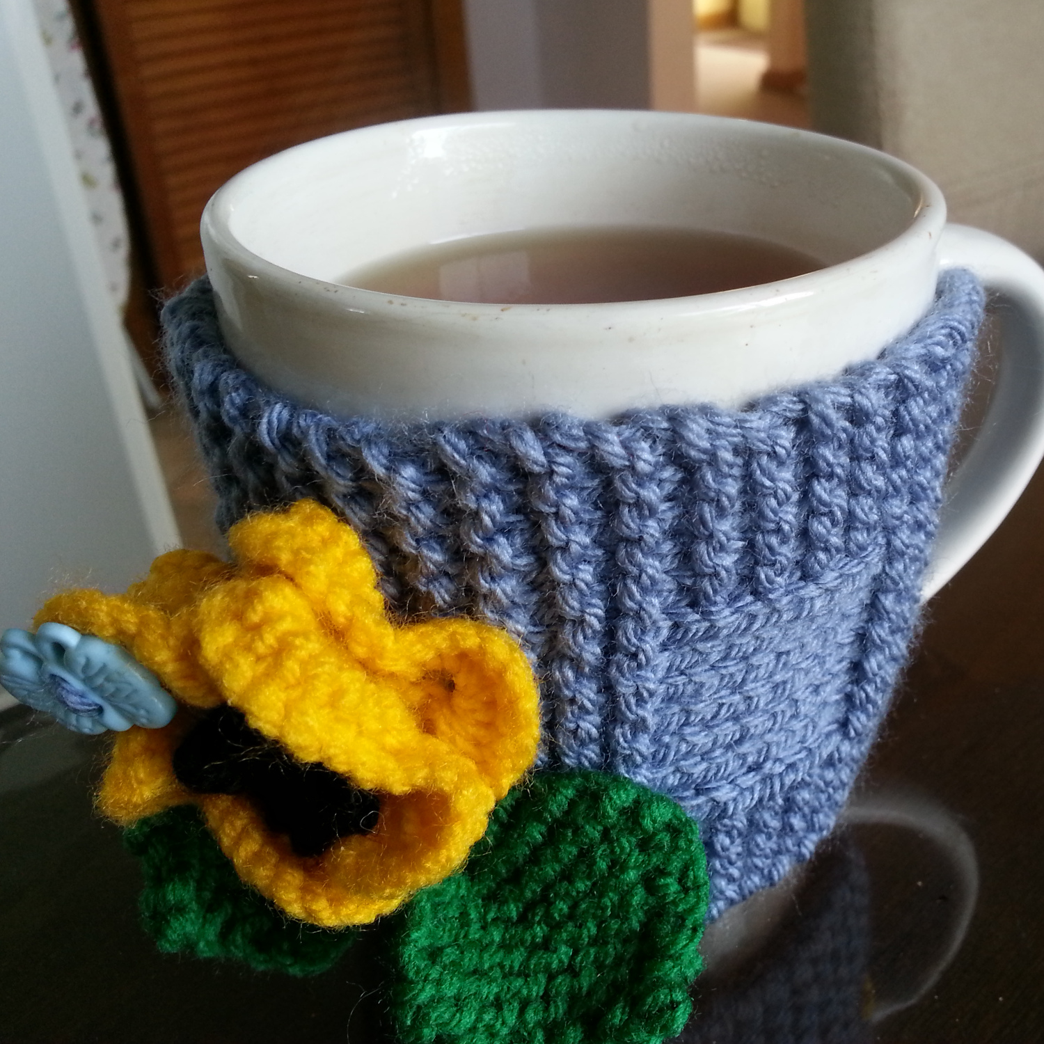 Mug Hug Sunflowers