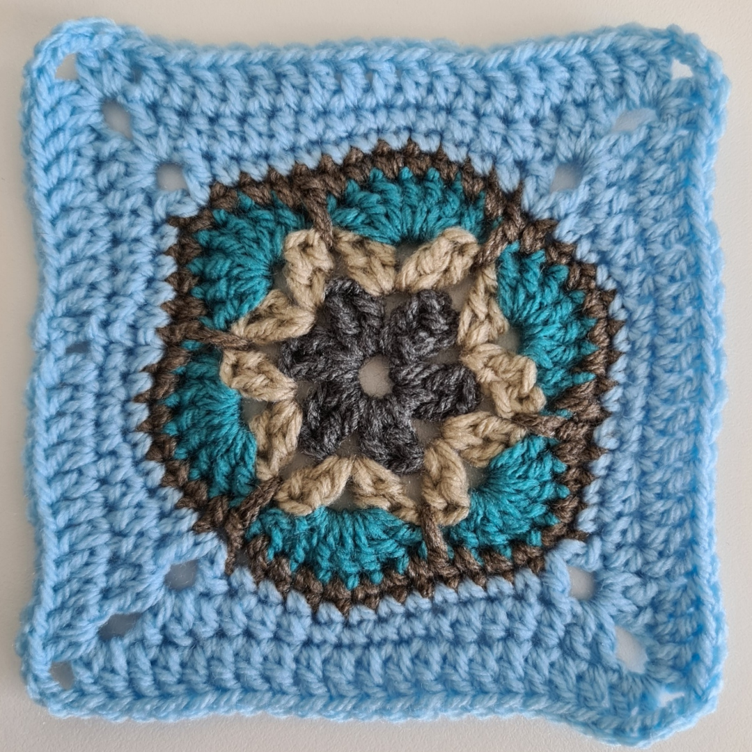 Granny Square - Paula's Pendant