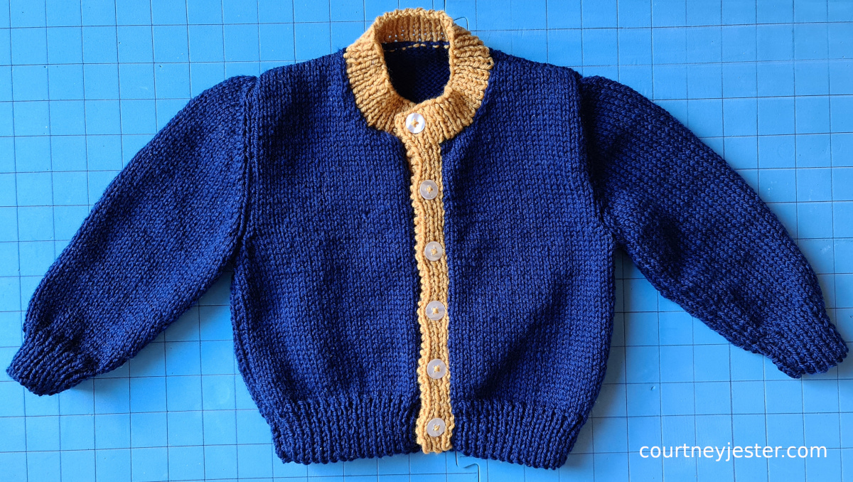 Blue Baby Cardigan